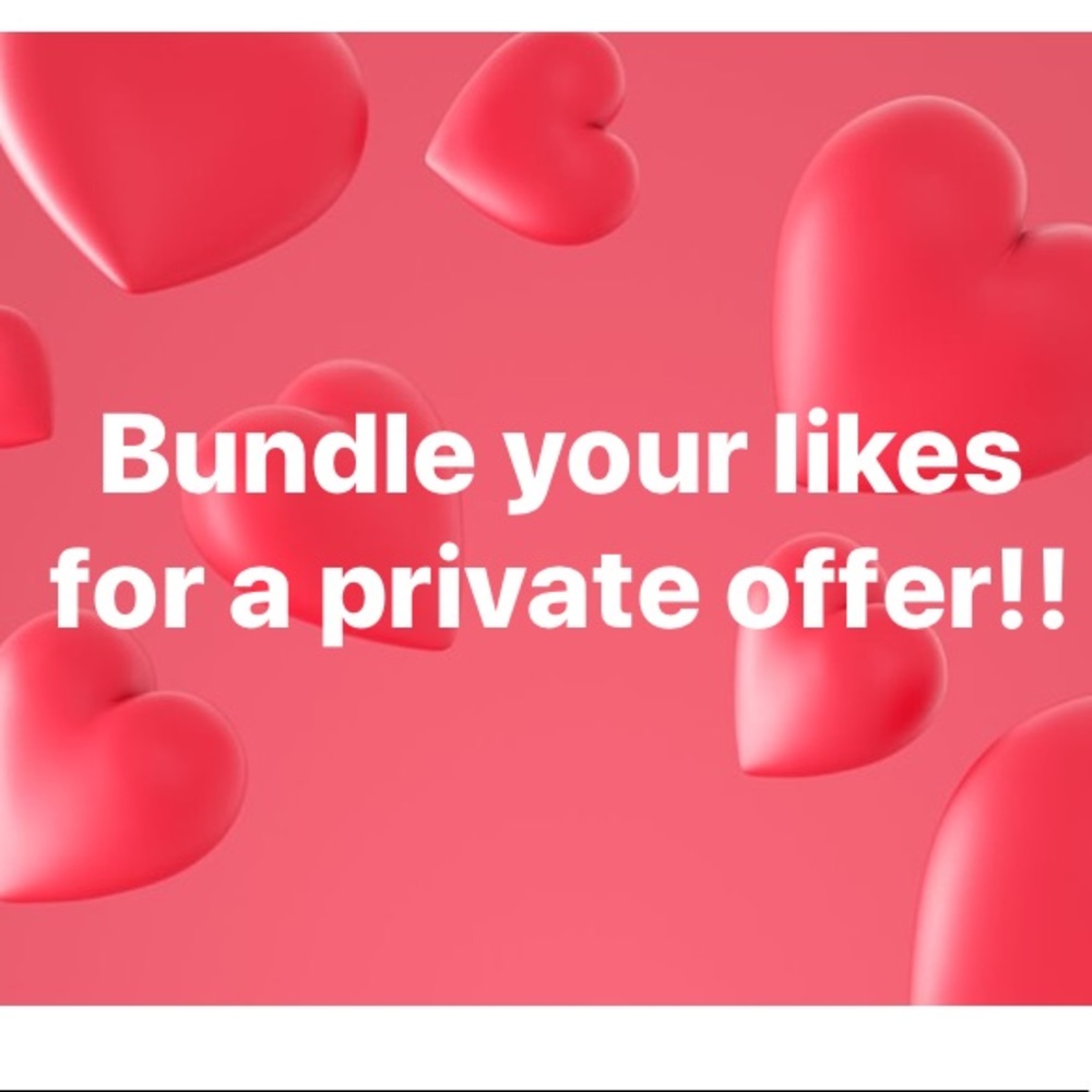 💖💖💖Bundle your likes 💖💖💖